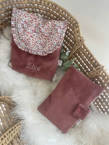 Ensemble sac maternelle et poche nomade de change