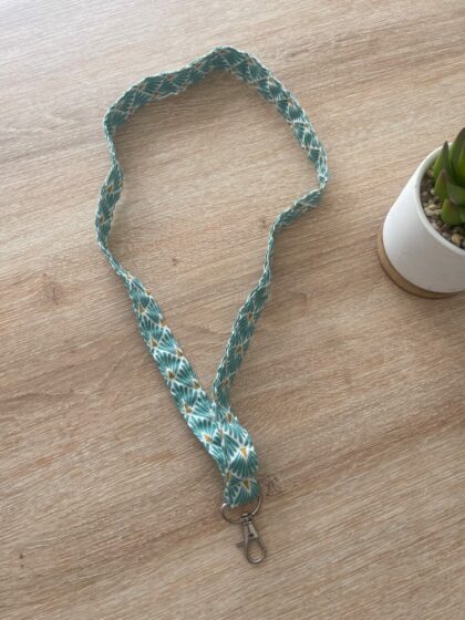 Tour de cou clé bleu